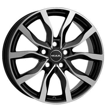 MAK KOLN 18x8 ET48 5x112 Black Mirror