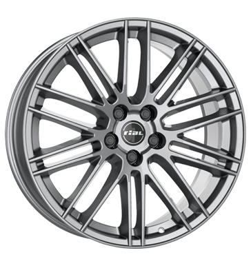 Rial KIBOX 20x9 ET33 5x112 Metal Grey