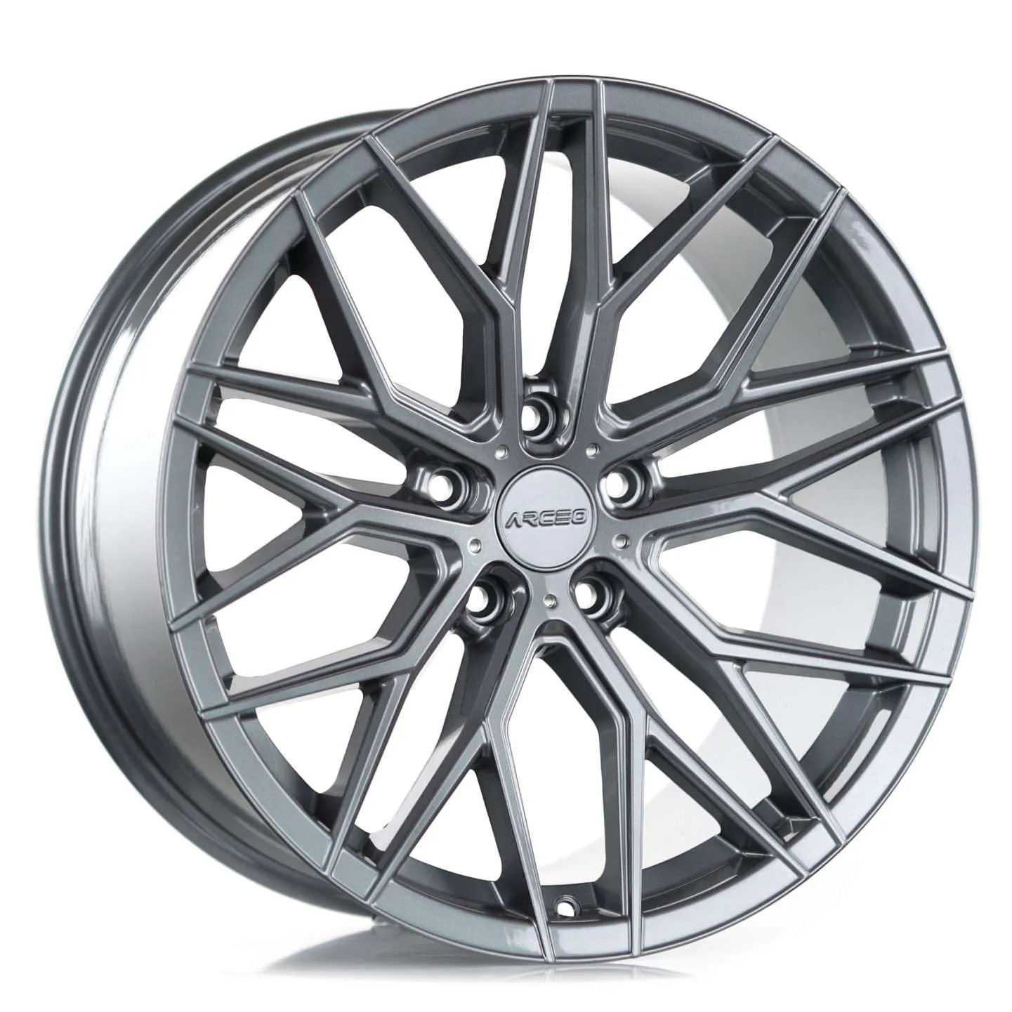 Arceo VALENCIA 21x9 ET30 5x120 Titanium Silver