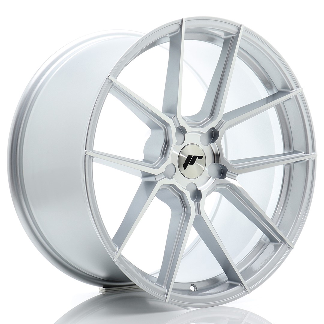 Japan Racing JR30 20x10 ET41 5x120 Silver Machined