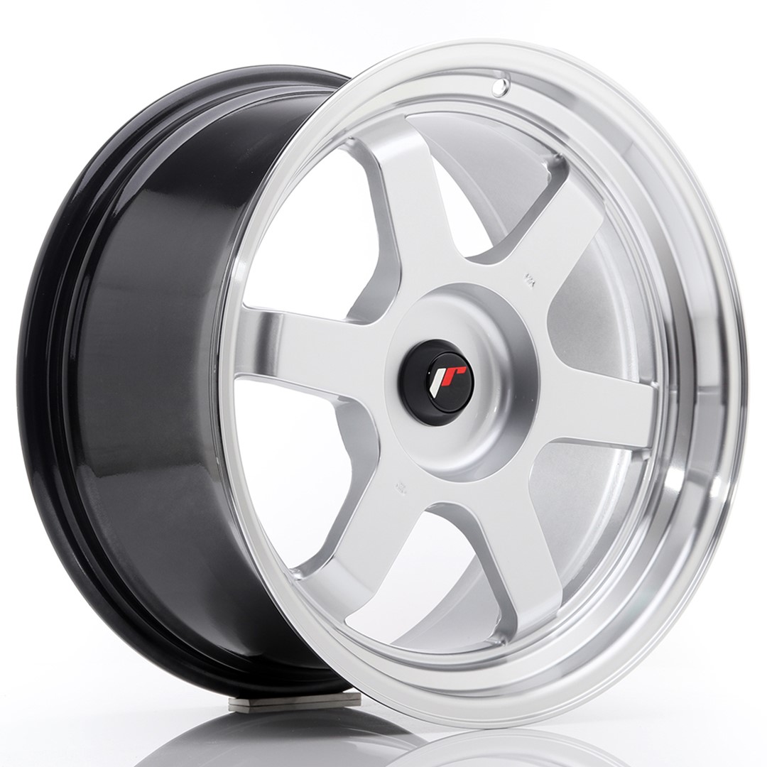 Japan Racing JR12 18x9 ET25-27 Hyper Silver (ET und LK frei wählbar)