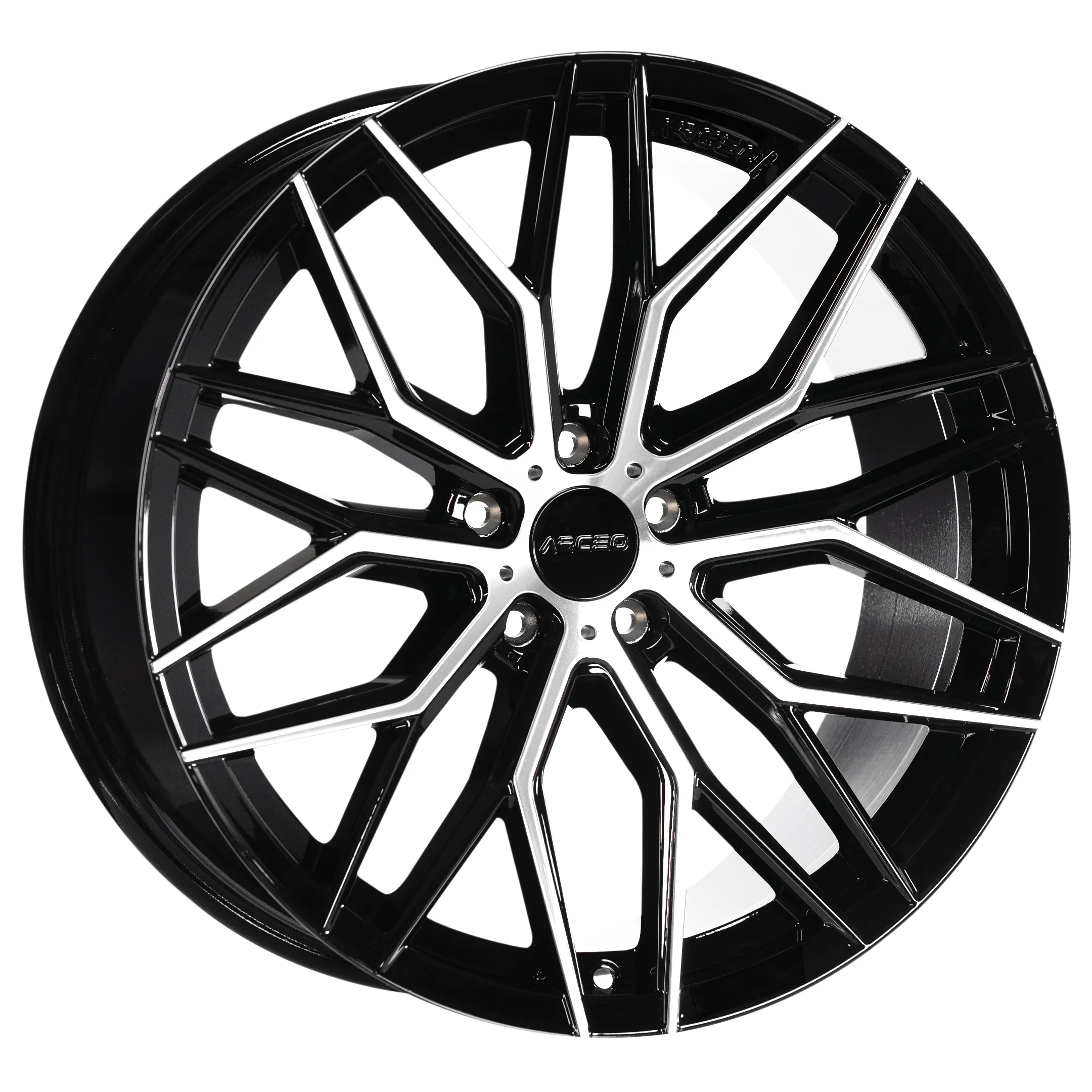 Arceo VALENCIA 20x9 ET35 5x112 Black Diamond
