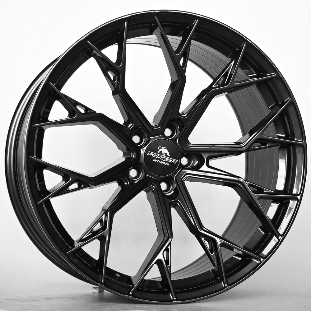 Forzza Wheels TITAN 19x8.5 ET25 5x112 Black Magic