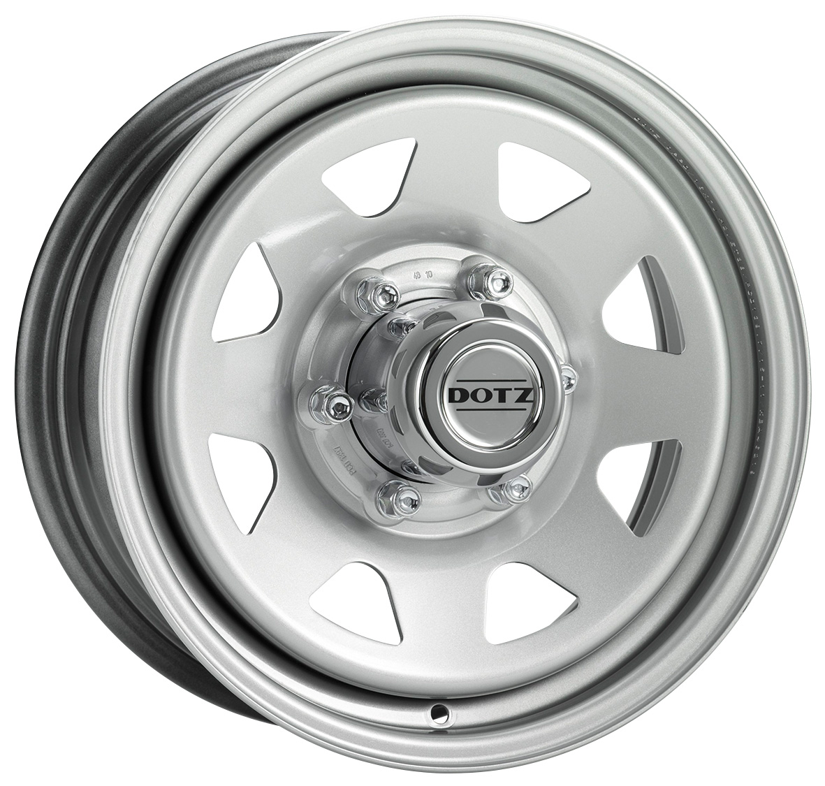 Dotz 4x4 PHARAO 15x6 ET45 5x139.7 Silver