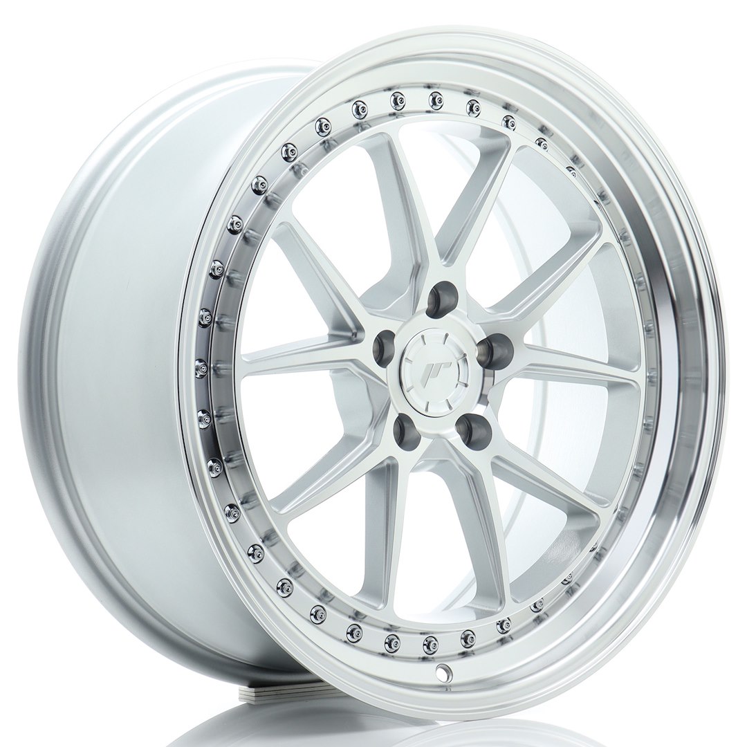 Japan Racing JR39 19x8.5 ET35 5x112 Silver Machined Face