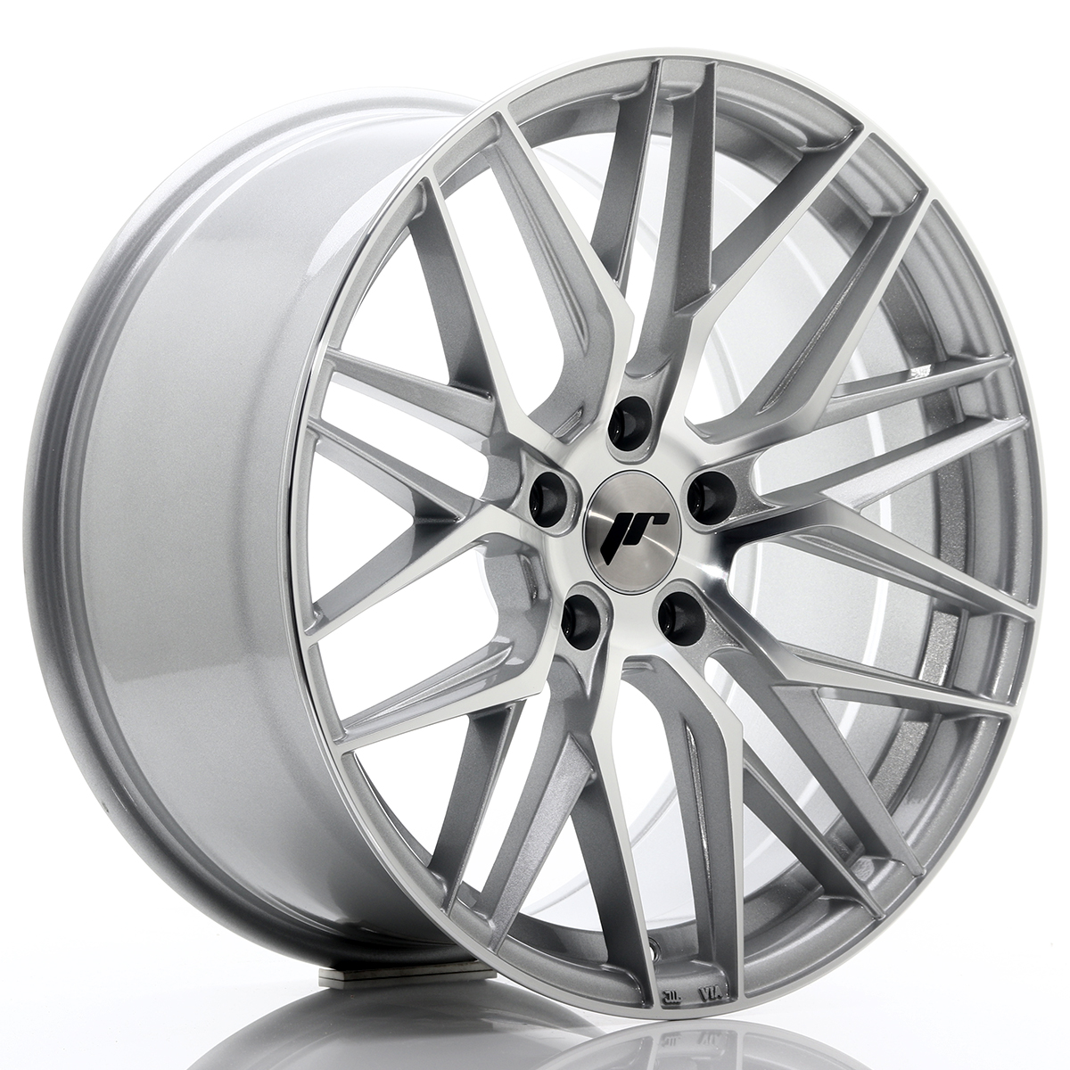 JR28-SilverMachinedFace