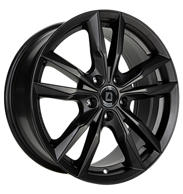 Diewe Wheels FAST 17x7.5 ET45 5x108 Black Matt