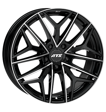 ATS PASSION 21x10 ET36 5x130 Noir Diamant Poli Face Avant