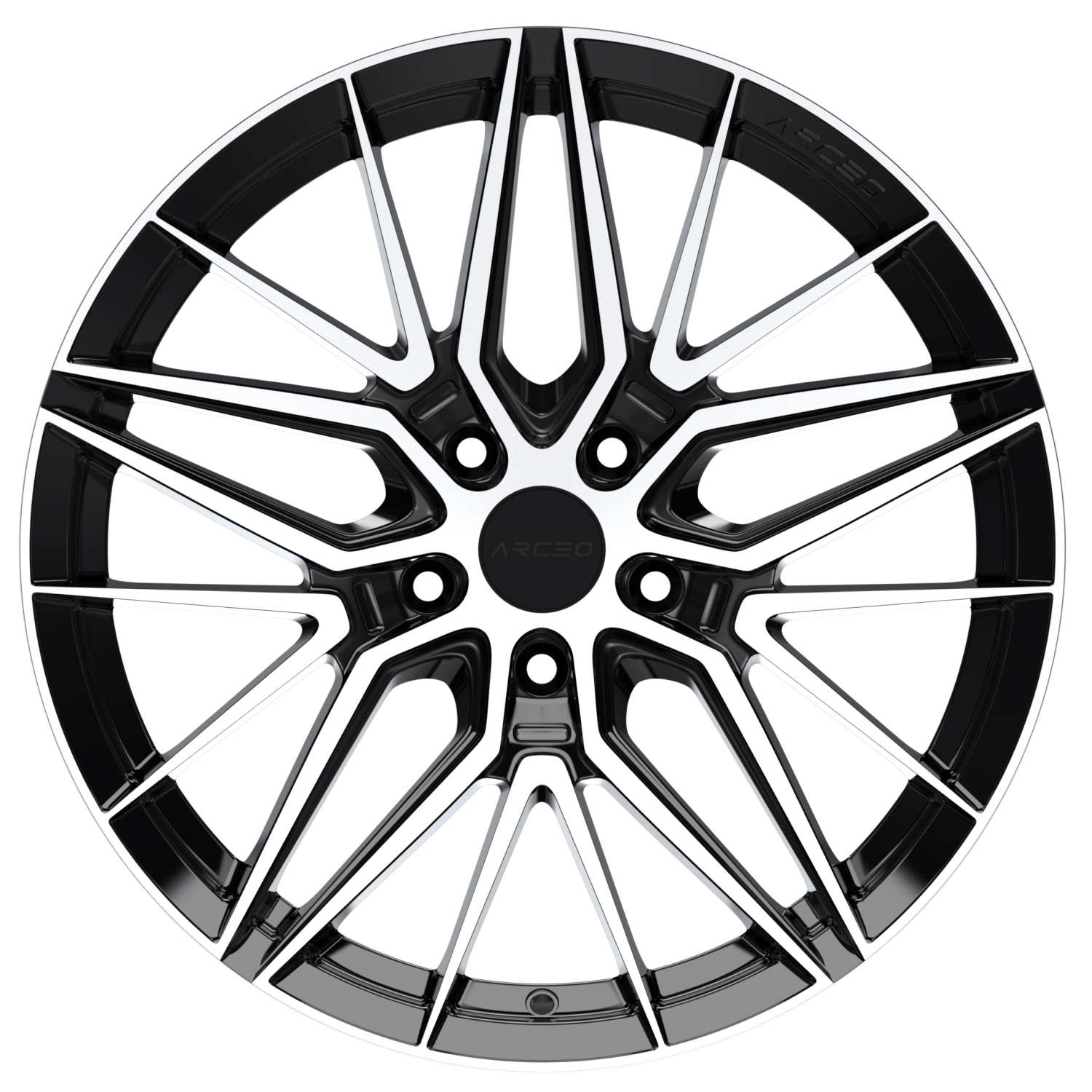 Arceo SEVILLA 19x8.5 ET35 5x112 Black Diamond