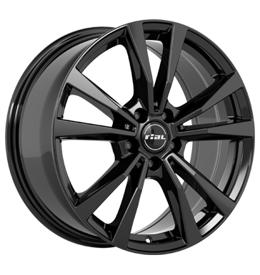 Rial M12 18x8 ET38 5x112 Diamant Schwarz