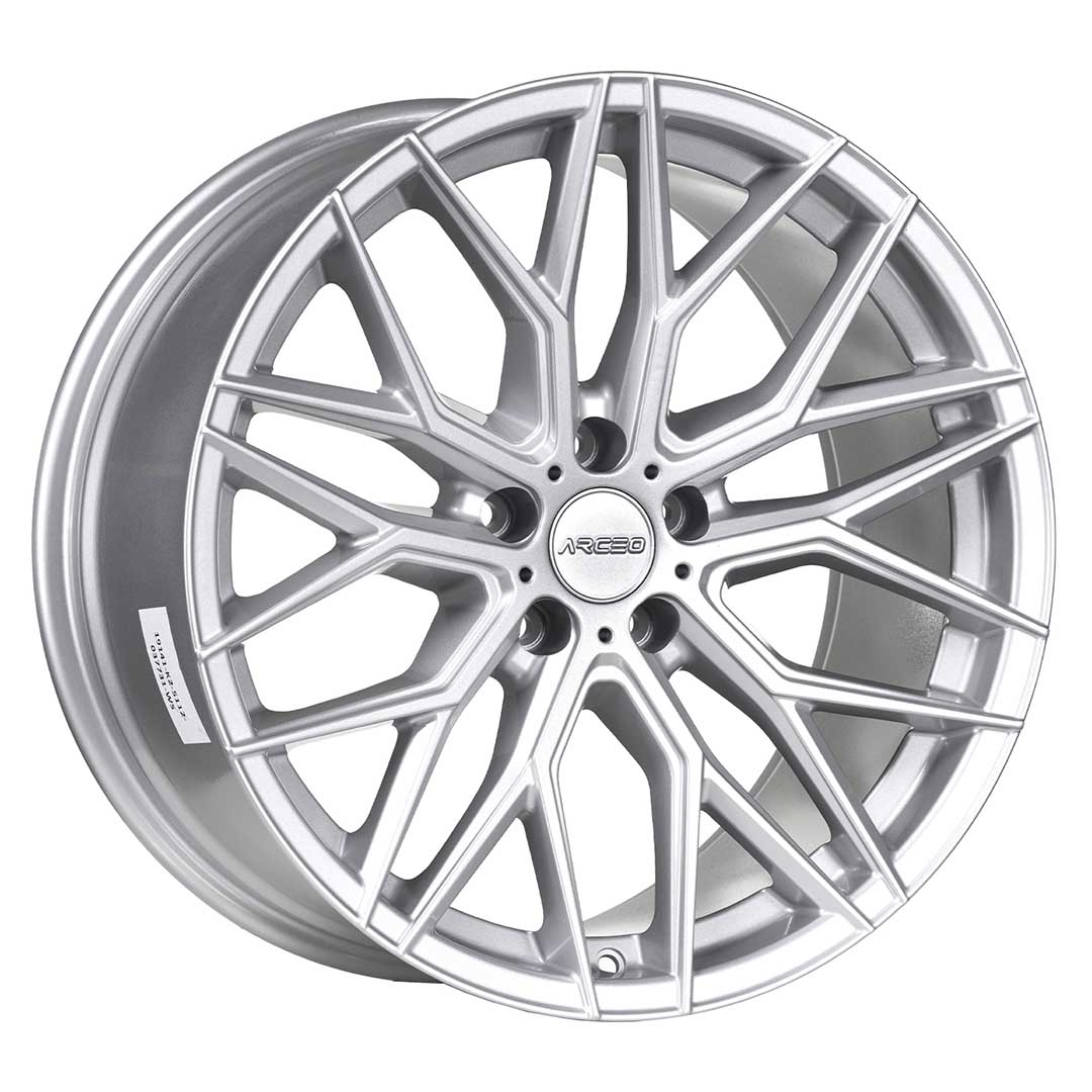 Arceo VALENCIA 19x8.5 ET30 5x112 White Silver