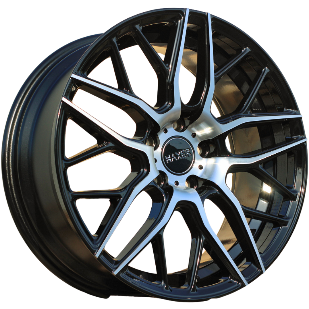 Haxer HX038 18x8 ET45 5x112 Noir Poli
