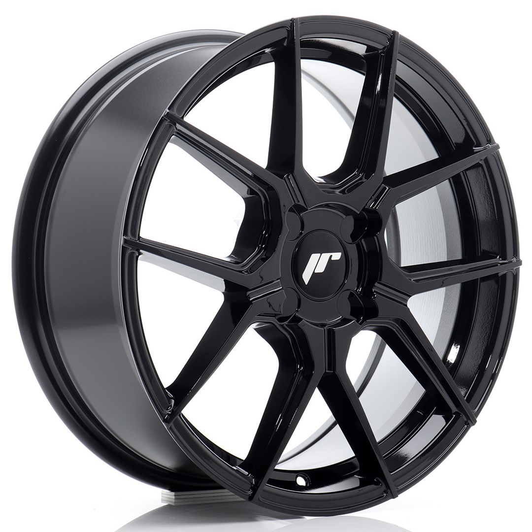 Japan Racing JR30 17x7 ET20-40 Blank (4H) Gloss Black