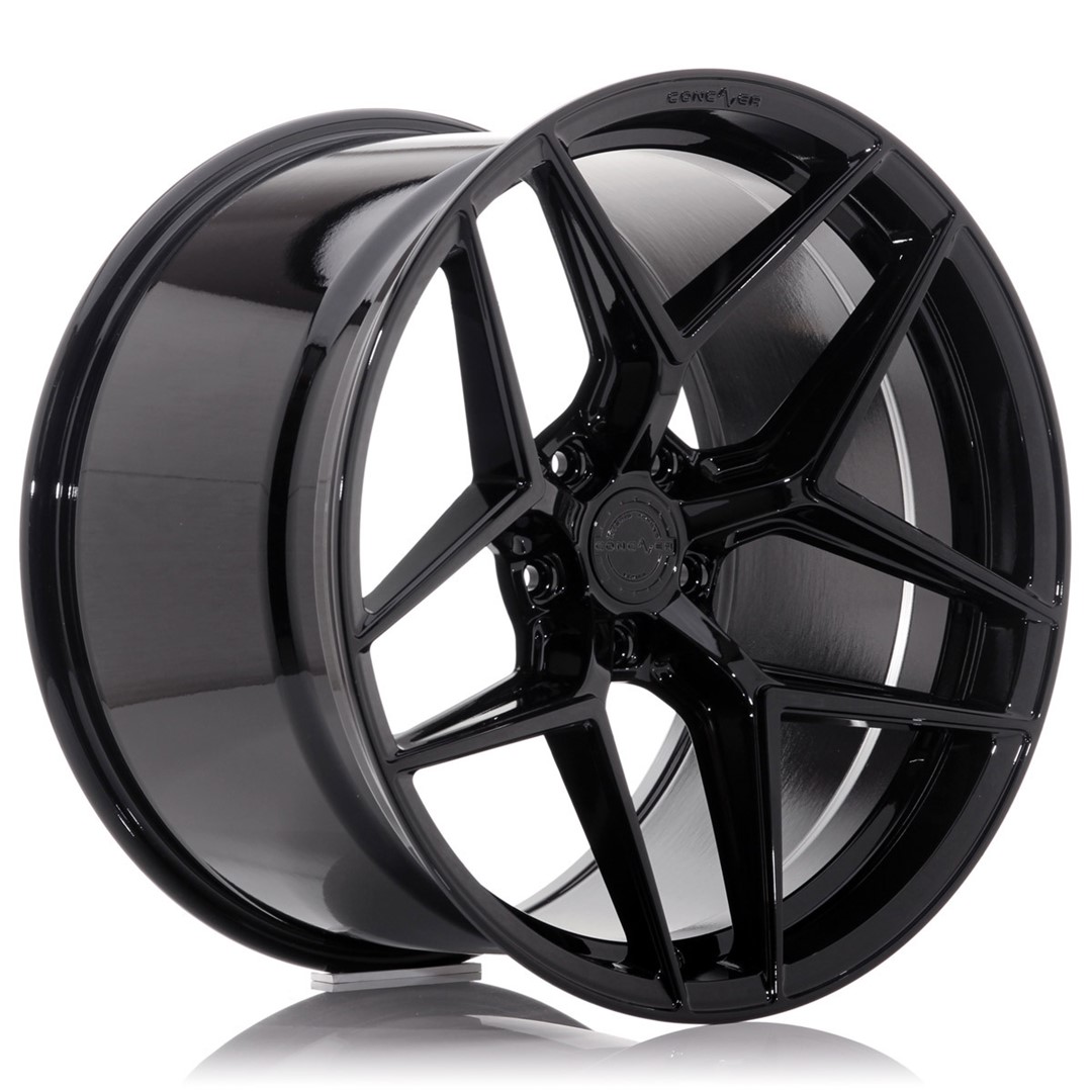 Concaver CVR2 19x9 ET20-51 Noir Platine (ET et entraxe sélectionnables)
