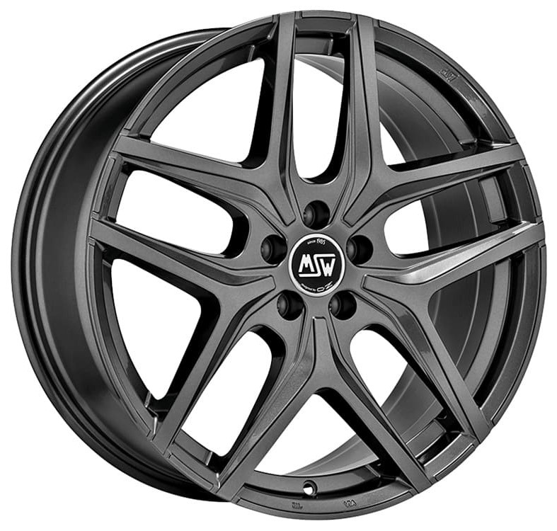 MSW 40 19x9 ET45 5x130 Grigio Gun Metal Lucido