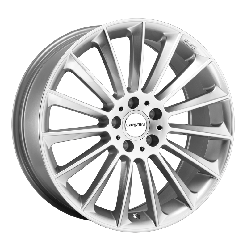 Carmani 17 FRITZ 20x9.5 ET50 5x112 White Silver