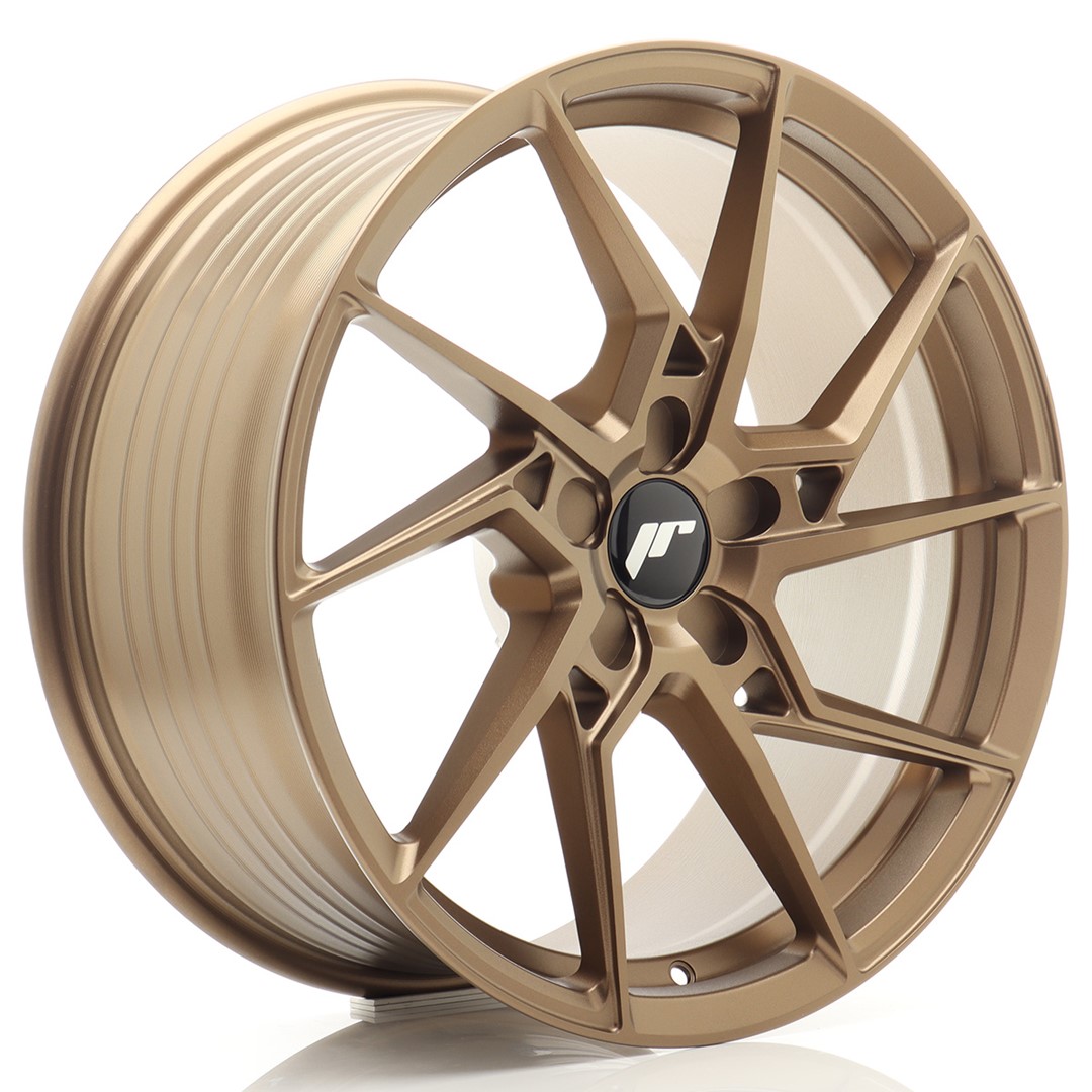 Japan Racing JR33 19x8.5 ET20-45 Bronze Mat (ET et entraxe au choix)