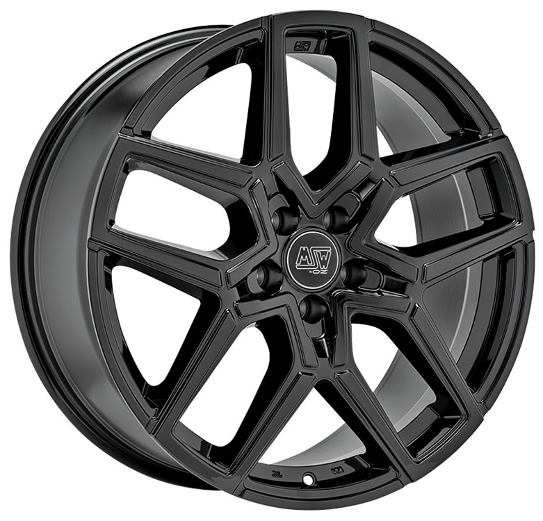 MSW 52 20x8.5 ET45 5x114.3 Nero Lucido