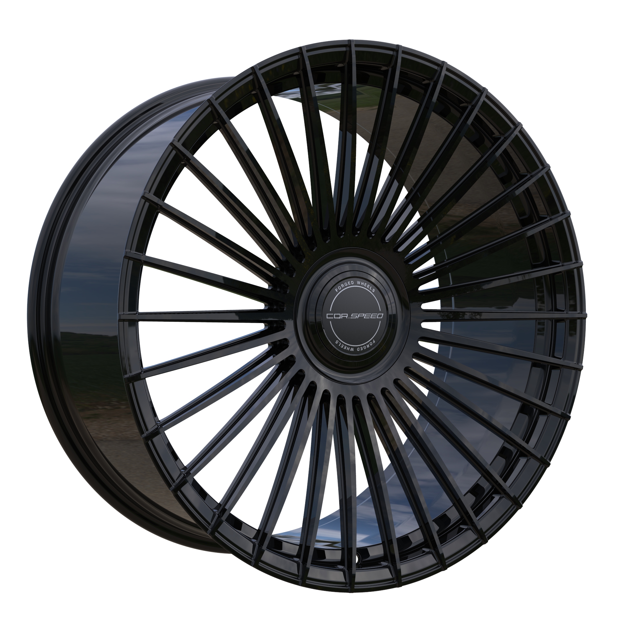 Corspeed ATMOS FORGED 23x10.5 ET35 5x112 Black