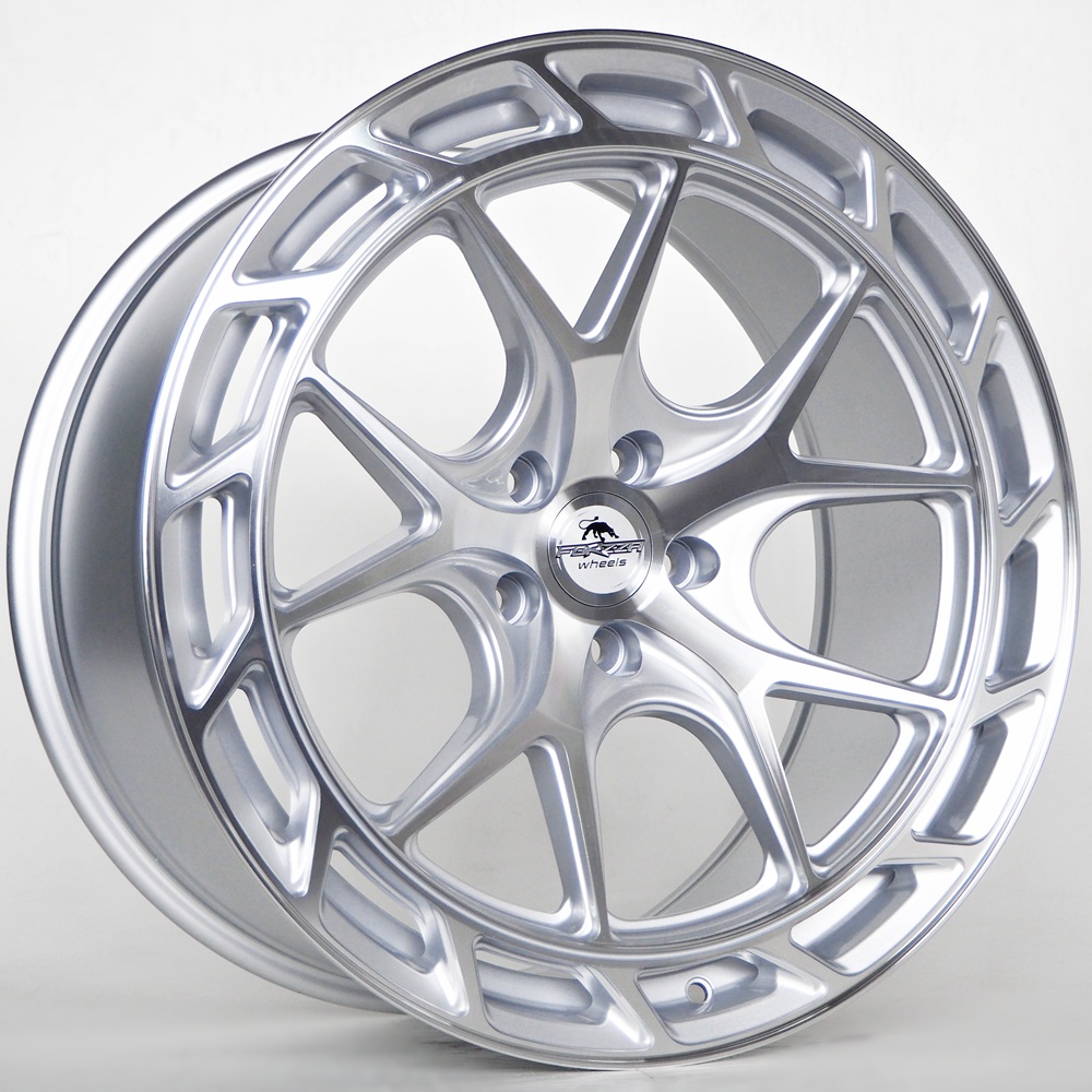 Forzza Wheels SATURN 19x9.5 ET38 5x112 Silver Face Machined