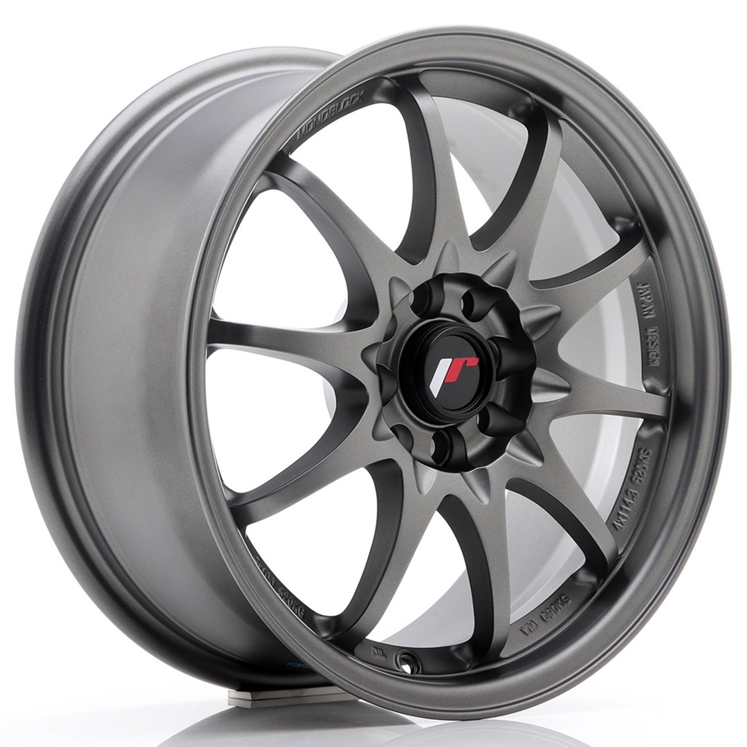 Japan Racing JR5 16x7 ET30 4x100/108 Matt Gun Metal