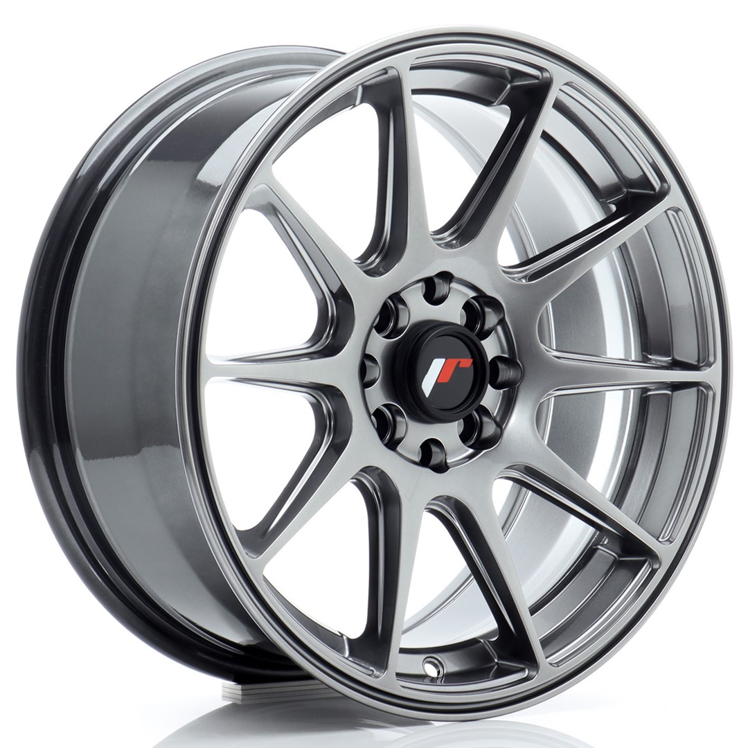 Japan Racing JR11 16x7 ET25 4x100/108 Hyper Black