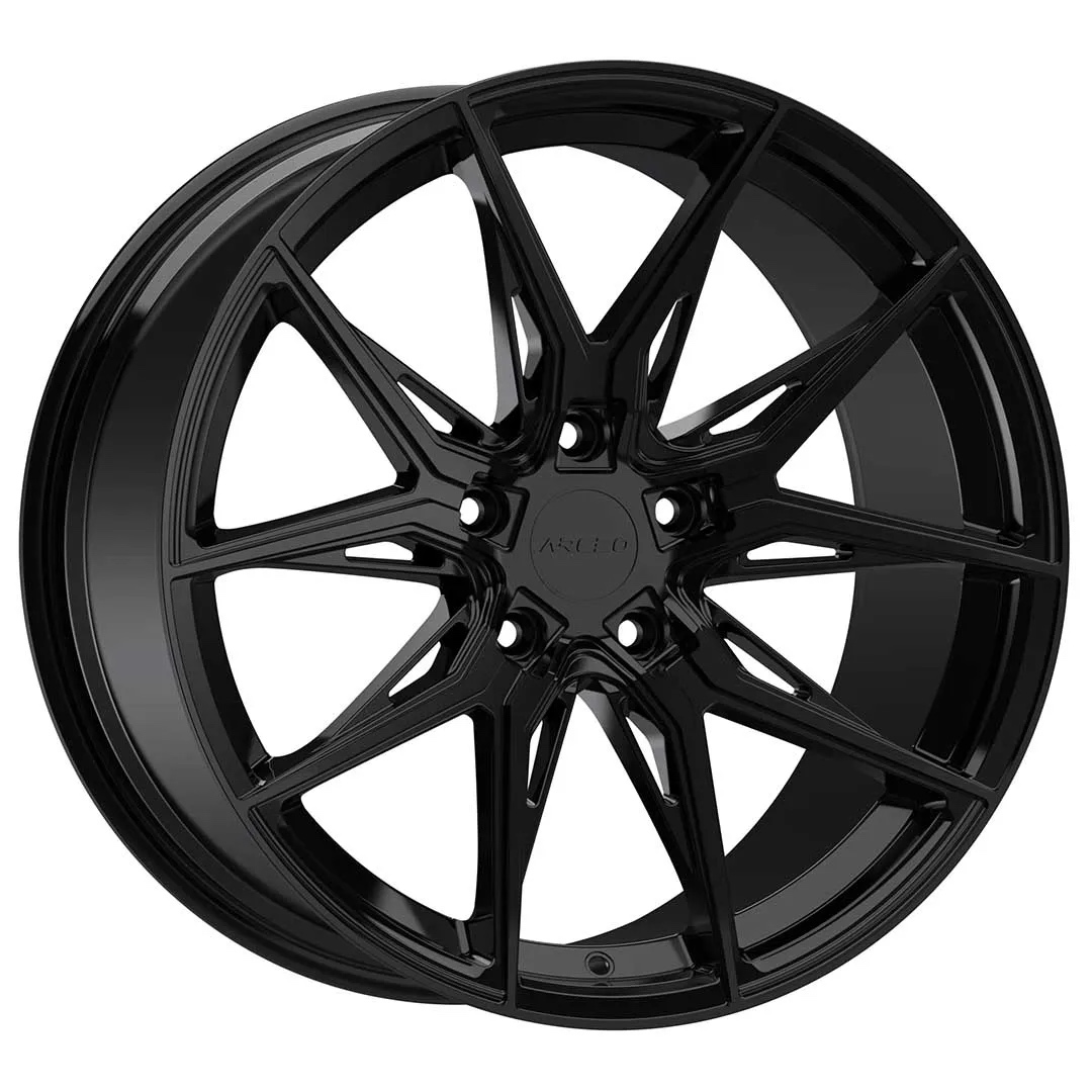 Arceo MARSEILLE 19x8.5 ET35 5x114 Nero Lucido