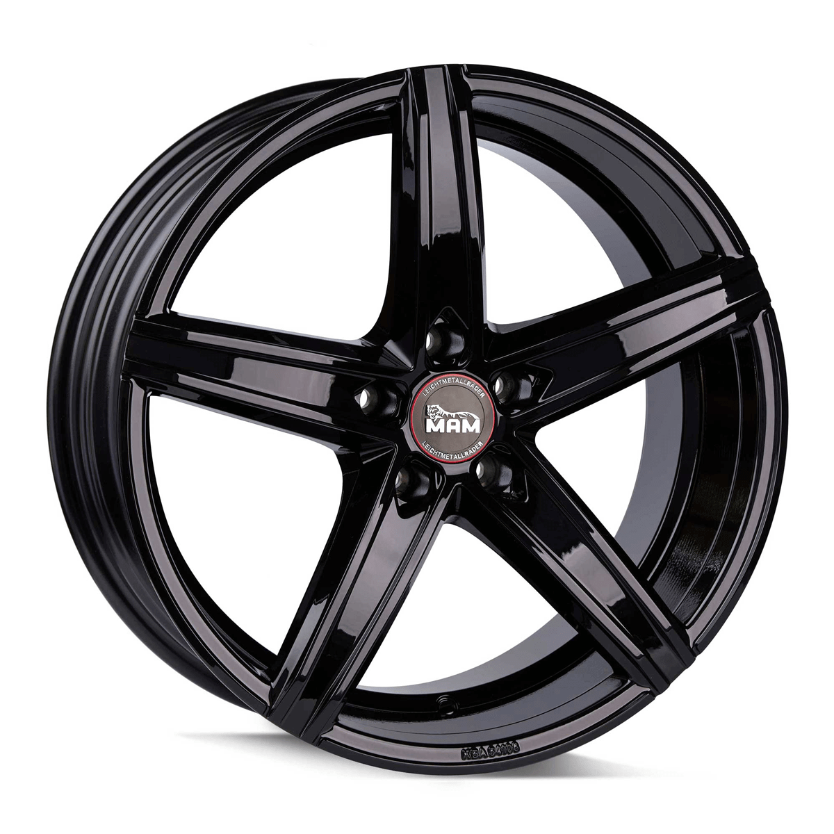 MAM Felgen OX-18 19x8.5 ET30 5x112 Black Painted