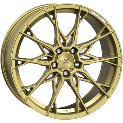 Axxion X1 in Gold Matt Lackiert Farbe