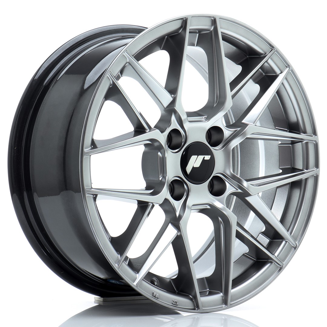 Japan Racing JR28 15x7 ET25 4x100 Hyper Black