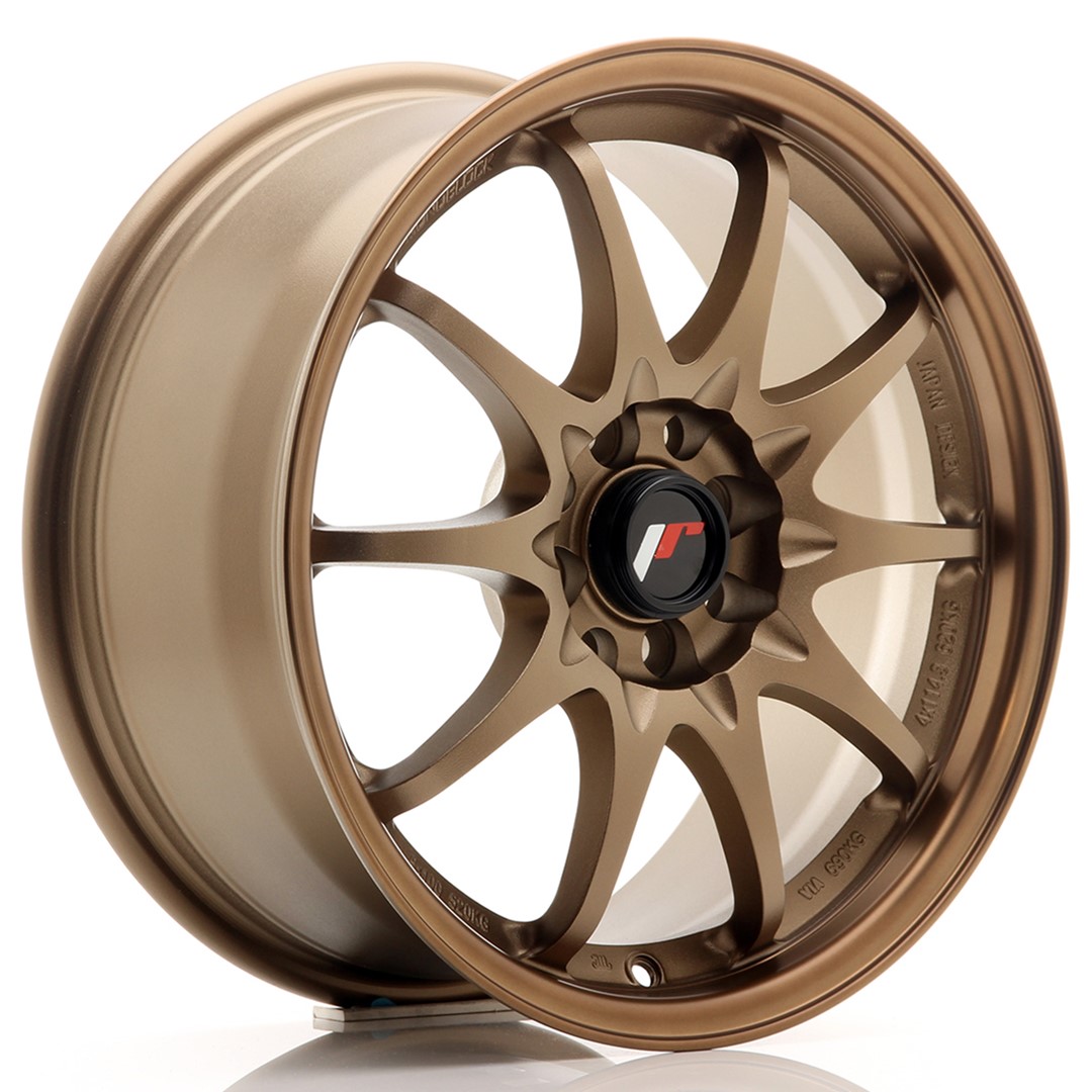Japan Racing JR5 16x7 ET30 4x100/108 Dark Anodized Bronze