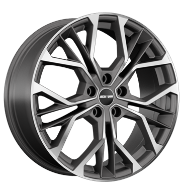 GMP MATISSE-S 18x7.5 ET45 5x108 Anthracite Mat Diamant