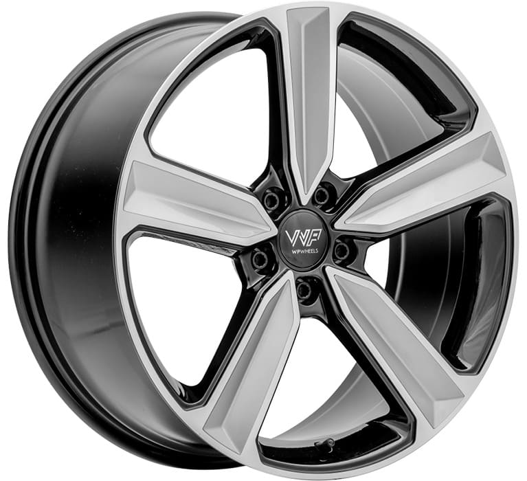 WP Wheels 539 in Glanz Schwarz Frontpoliert Farbe