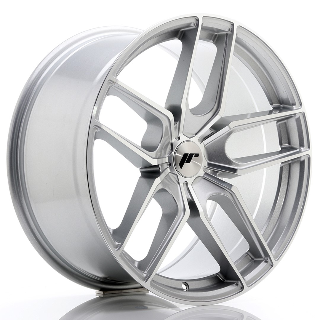 Japan Racing JR25 19x9.5 ET20-40 Argent Brossé (ET et PCD sélectionnables librement)