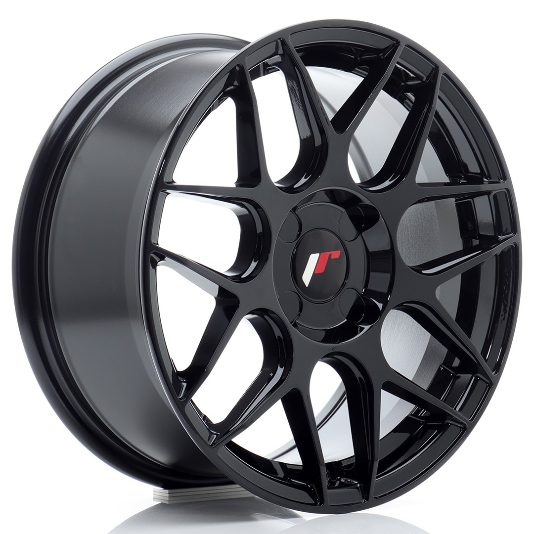 Japan Racing JR18 16x7 ET20-35 Gloss Black (ET und LK frei wählbar)