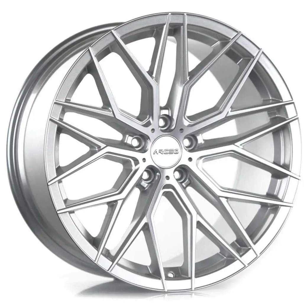 Arceo VALENCIA 18x8 ET35 5x100 Silver Diamond