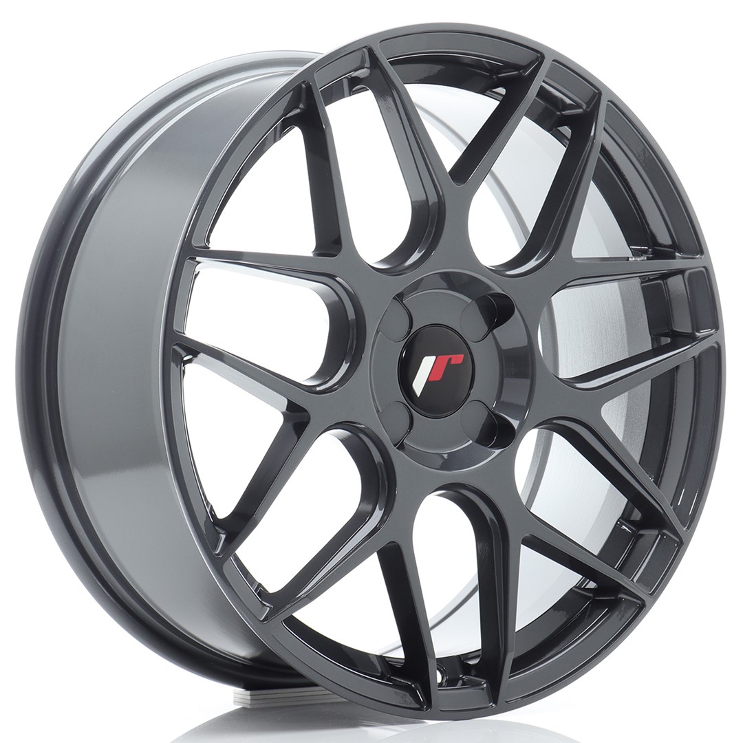 Japan Racing JR18 18x7.5 ET20-40 Hyper Gray (ET and PCD freely selectable)