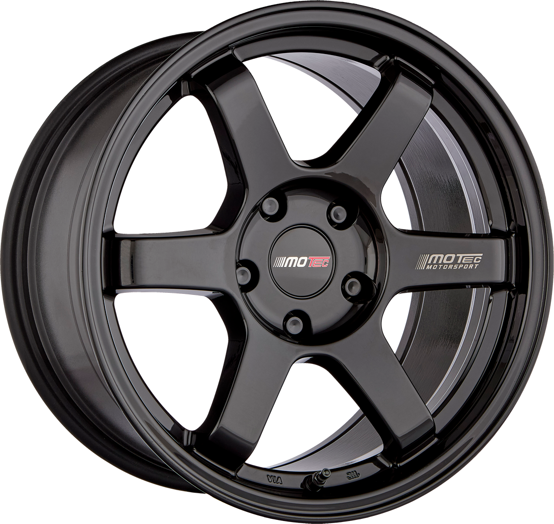 Motec MCR6-JPD 17x9 ET30 5x120 Schwarz Glänzend