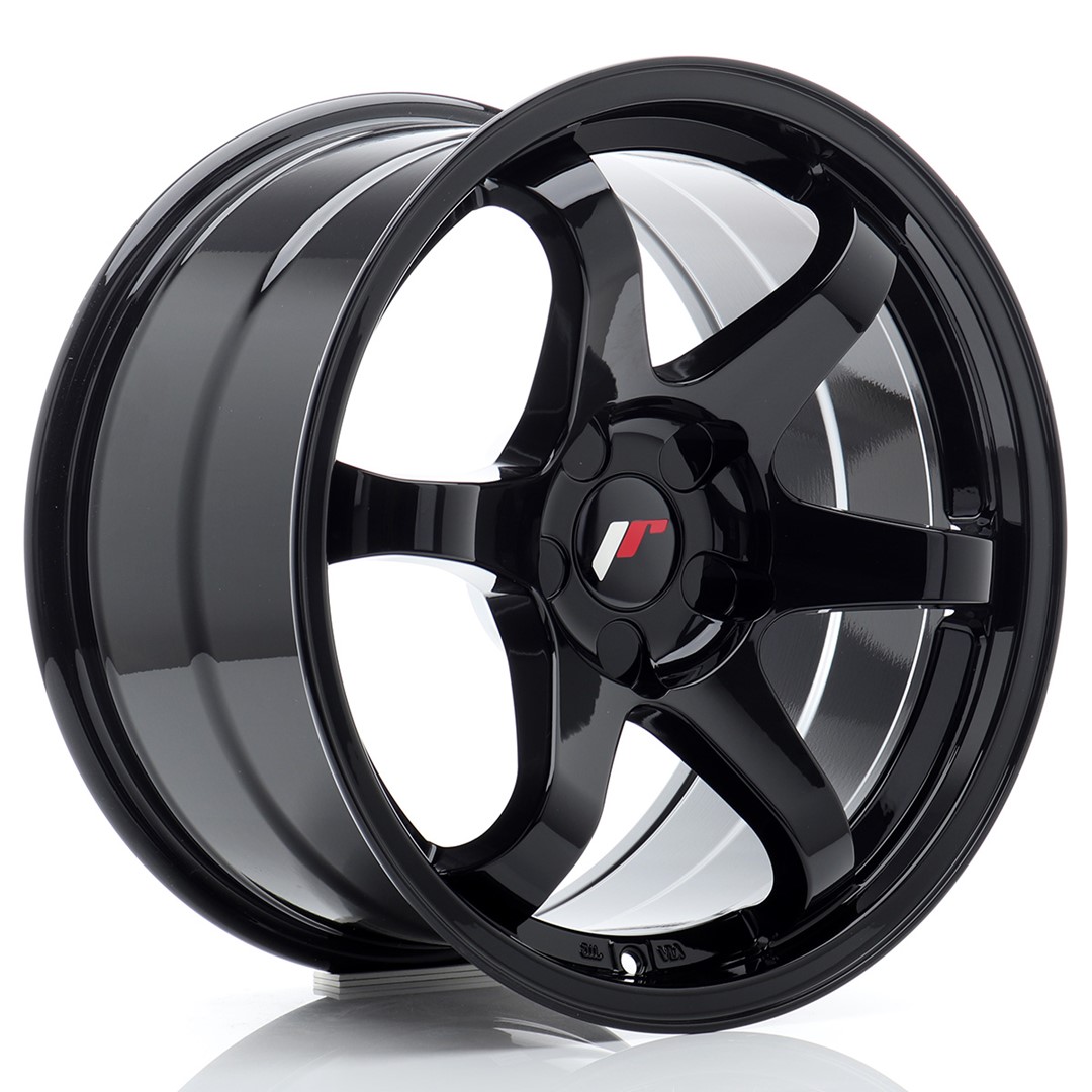 Japan Racing JR3 17x9 ET20-35 Gloss Black (ET and PCD freely selectable)