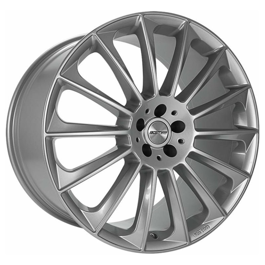 GMP STELLAR 20X9.5 ET50 5X112 SILVER