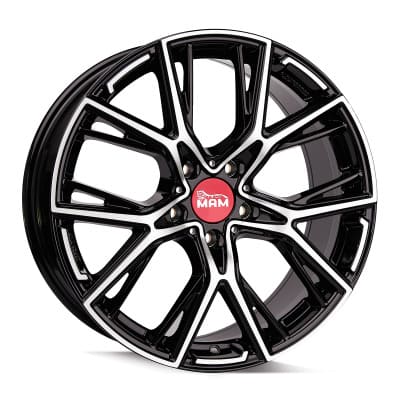 MAM B4 in Black Front Polish Farbe