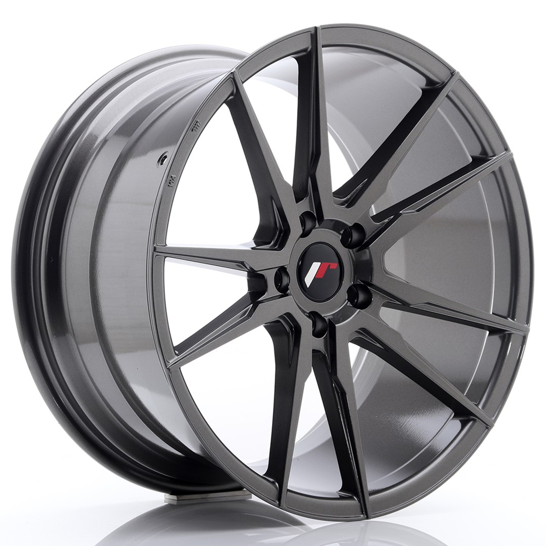 Japan Racing JR21 20x10 ET30 5x112 Hyper Gray