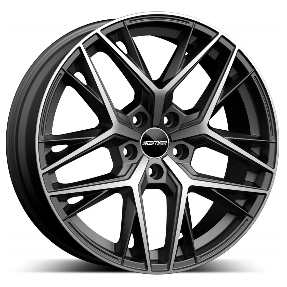 GMP LUNICA 20X9.5 ET50 5X112 ANTHR. MATT DIAMOND