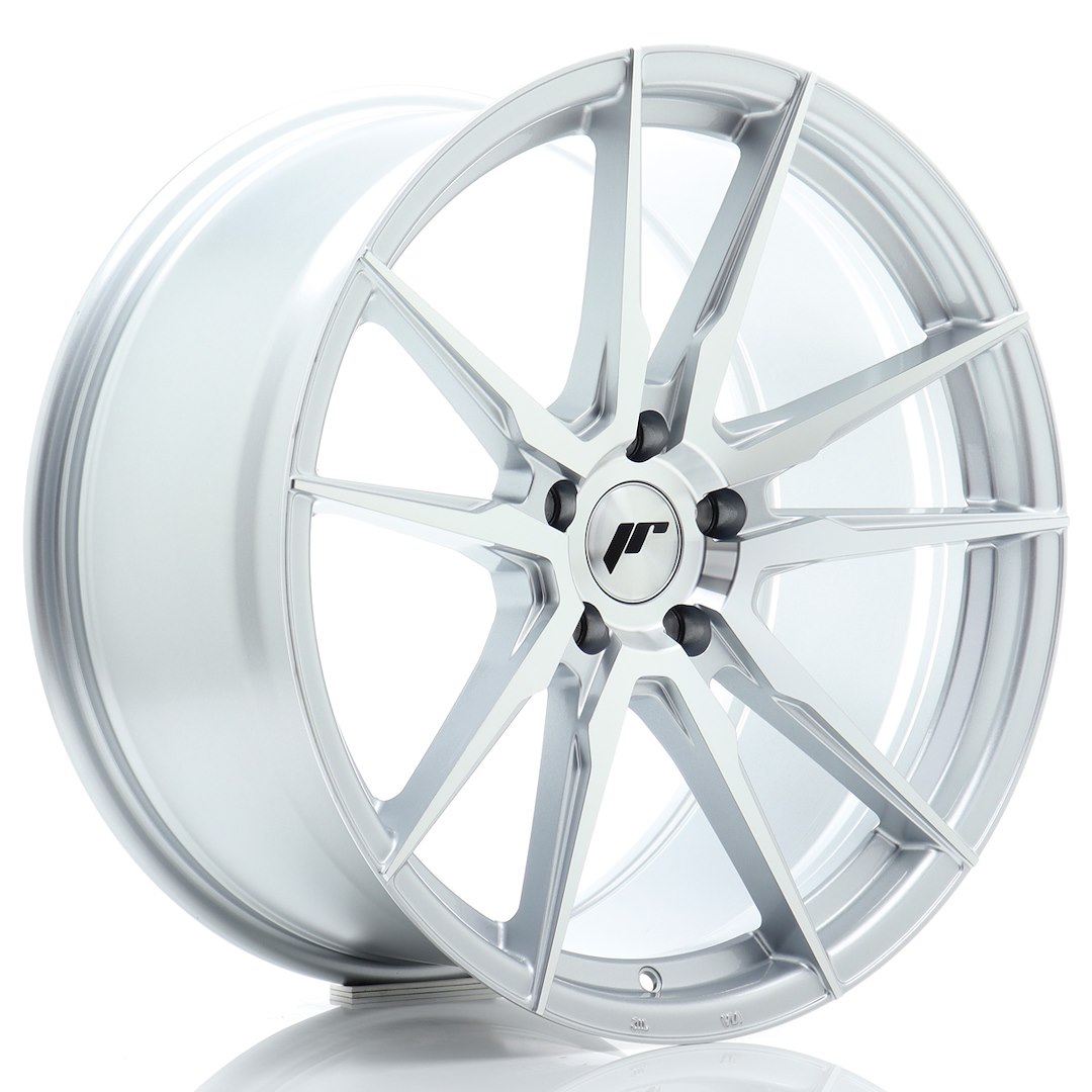 Japan Racing JR21 20x10 ET40 5x112 Silver Machined Face