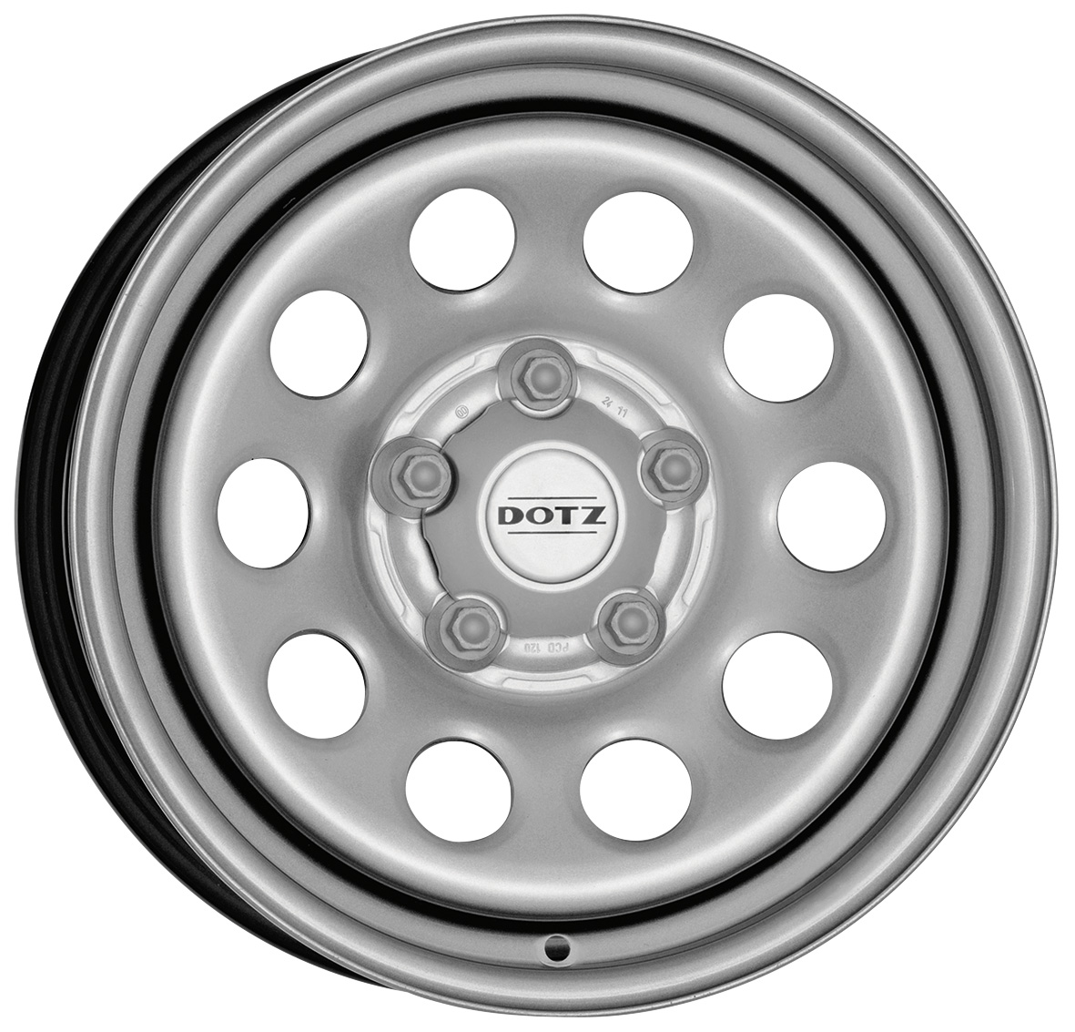 Dotz 4x4 MODULAR 16x7 ET30 5x120 Argento