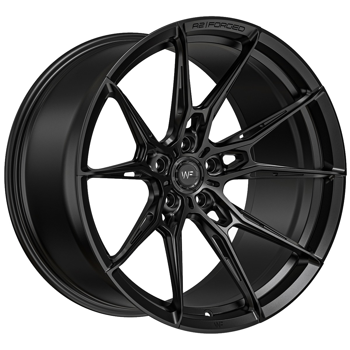 Wheelforce Wheels R.2-FG 19x9 ET44 5x112 Deep Black
