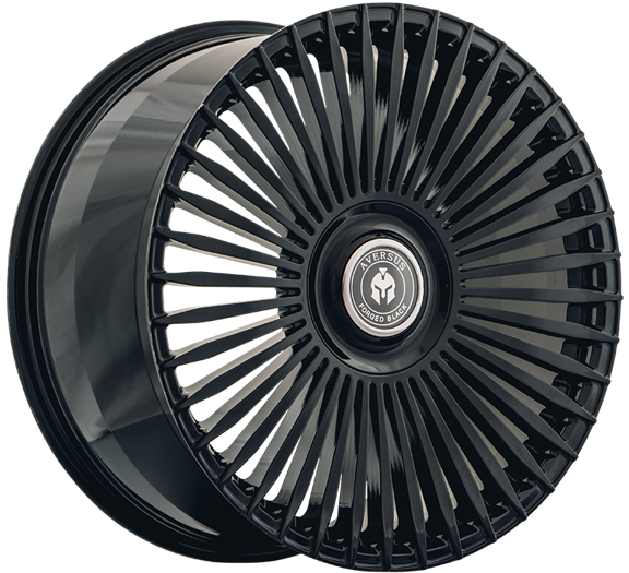 Aversus PLATINUM 22X10.5 ET42 5X112 Glanz Schwarz