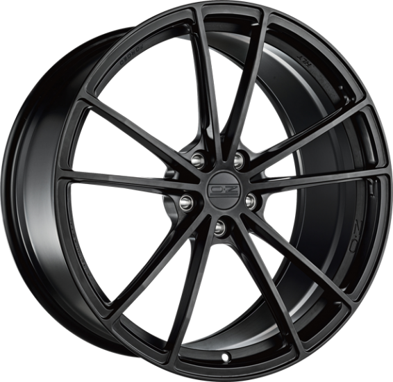 OZ ZEUS HLT 20x9 ET40 5x114 Hand Brushed Matt Black