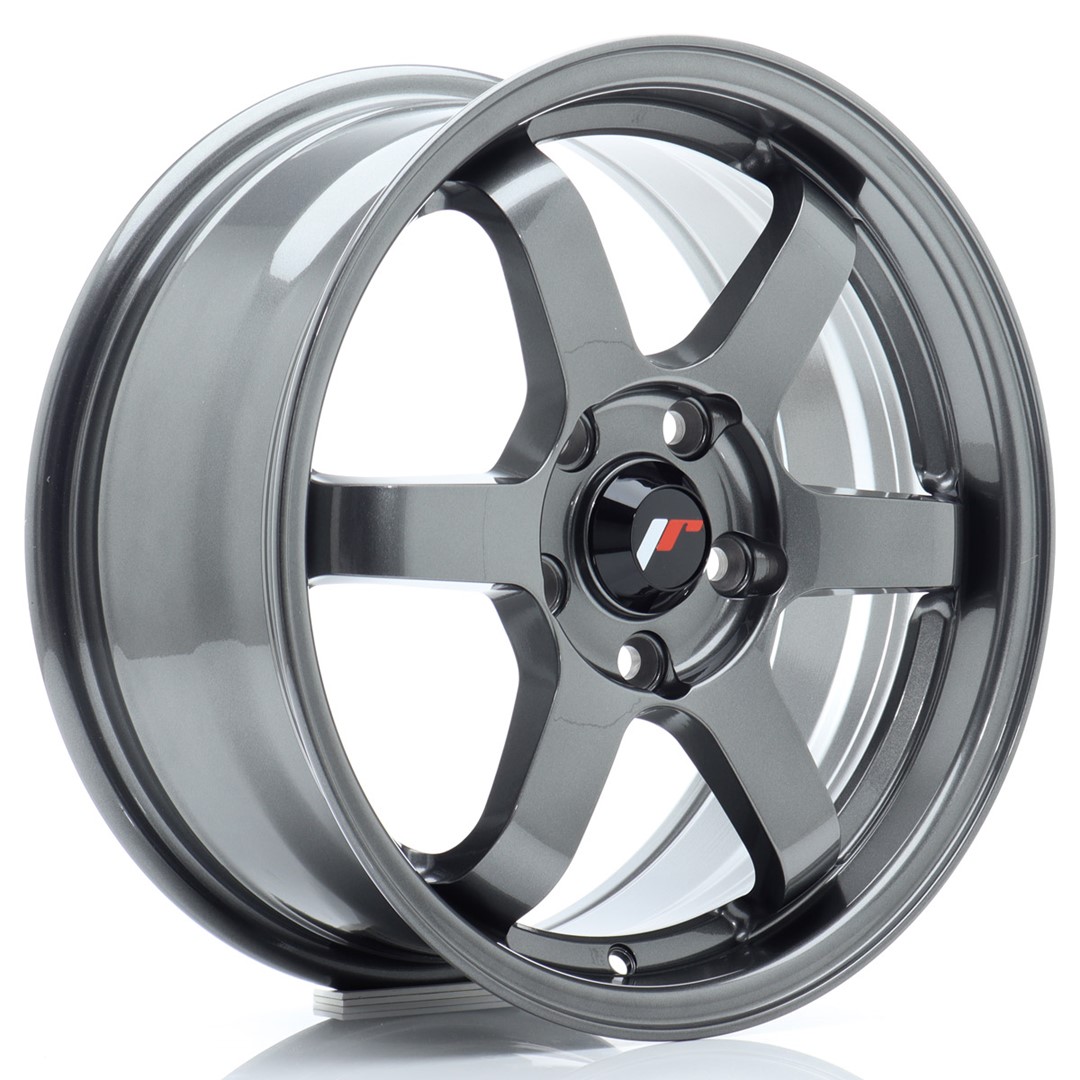 Japan Racing JR3 16x7 ET40 4x100 Gun Metal
