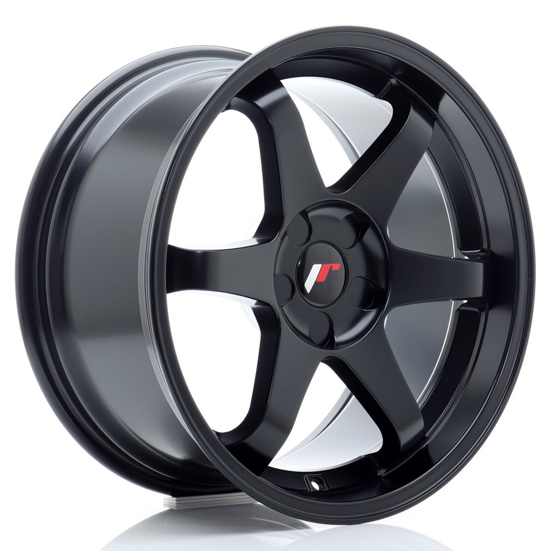 Japan Racing JR3 18x9 ET15-40 Matt Black (ET und LK frei wählbar)